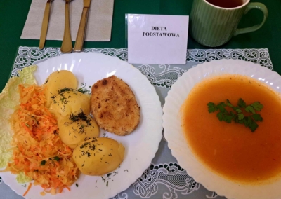 Dieta Podstwaowa Pomidorowa, Kotlet Rybny, Surówk 2
