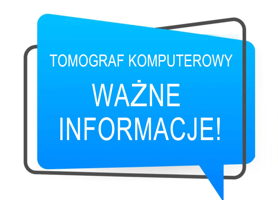 Nowoczesny tomograf komputerowy dla Szpitala