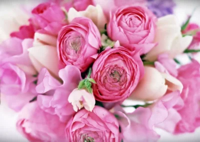 202531 Bukiet Kwiatow Tulipany Roze 2